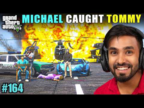 MICHAEL CAUGHT TOMMY | TECHNO GAMERZ GTA V GAMEPLAY #164