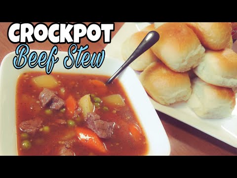 CROCKPOT BEEF STEW | Slow Cooker Recipes | Easy Dinner!