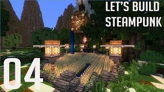 preview picture of video 'Minecraft - Let's build Steampunk│Roue à eau [EP.4-FR]'