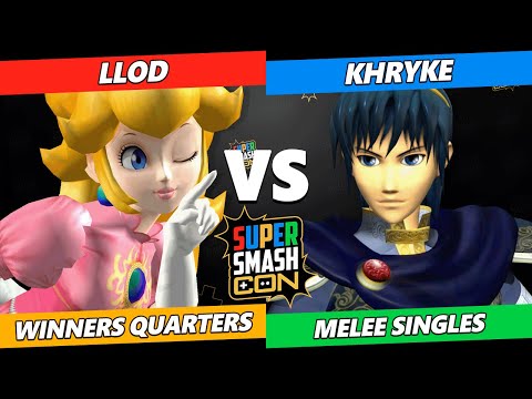 SSC 2022 Winners Quarters - Llod (Peach) Vs. Khryke (Marth) Smash Melee Tournament