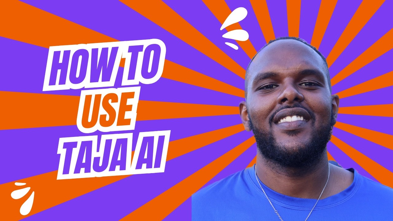 Taja AI tutorial