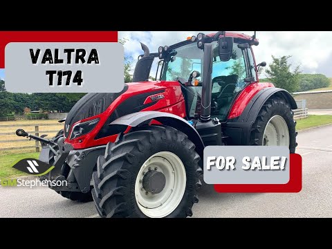 Valtra T174 Tractor walk around video *FOR SALE*