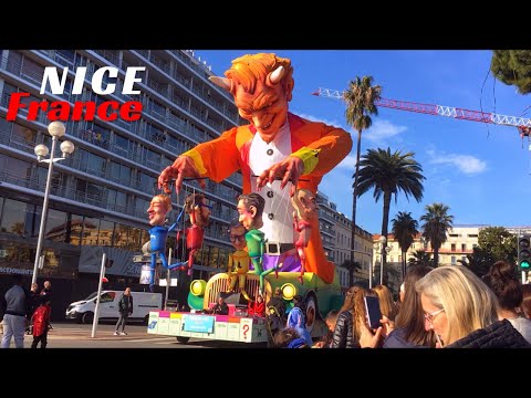 Carnaval de Nice 2023 in France | Fantastic & Huge Carnival Floats (Part 2)