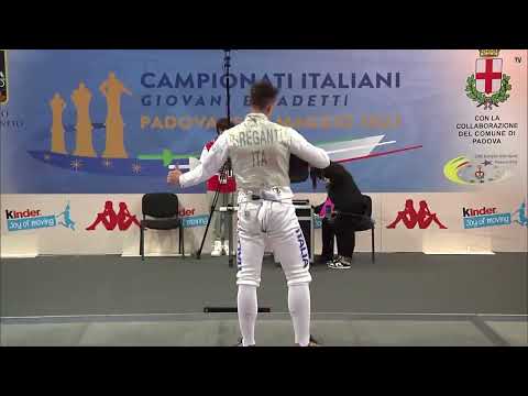 Italian Championships 2023 JMF - L4 - Matteo Iacomoni v Federico Greganti