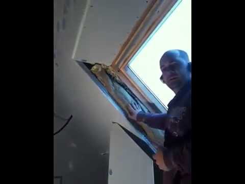comment poser placo autour d'un velux