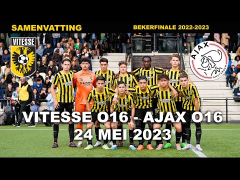 VITESSE O16 WINT BEKERFINALE TEGEN AJAX O16