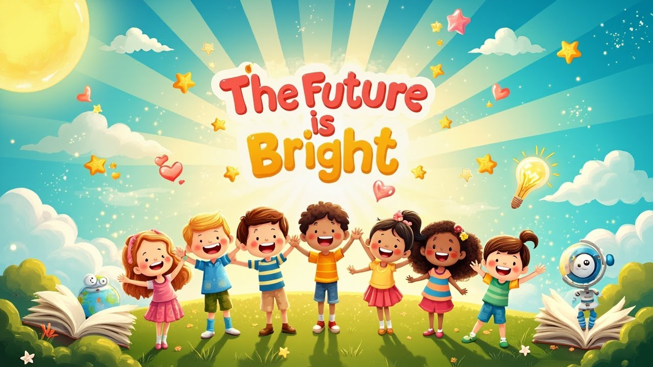 The Future is Bright 🌞 | Inspiring Kids Song About Confidence, Dreams & Kindness
