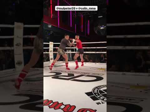 Colin Meagher vs stuart mulpeter  MMA crc 6 Sept 2017