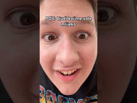 POV: LJUDI KOJI NE VOLE MLIJEKO #roko #balkan