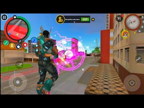 Rope Hero: Vice Town (BFG Heavy Gun) New Update 5.4 - BFG Orange Radiation Gun - Android Gameplay HD