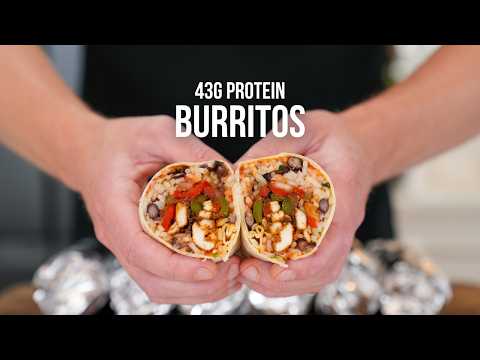 Chicken Fajita Burritos