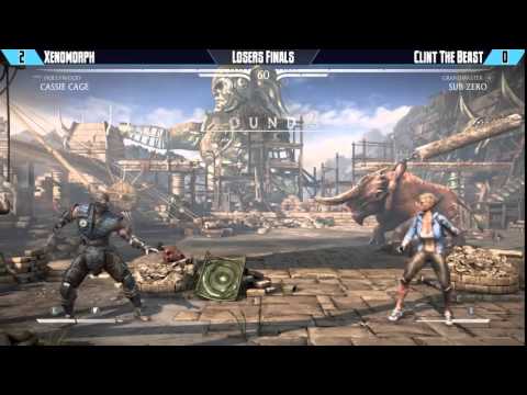 Gwinnett Brawl (Jun 6, 2015) - MKX - Losers Final - AGS Xenomorph vs Clint the Beast