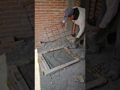 Como hacer una TAPA de registro SANITARIO 🤔👷🏻 #arquitectura #construccion #artosketch #tutorial