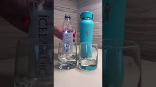 Putting Icelandic Glacial water to the test 💦 #icelandicglacial #shorts #phTest