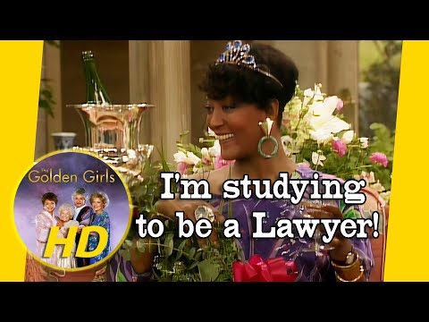 Champagne, roses & tiara to win back Marguerite. - Golden Girls HD