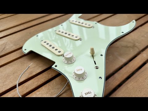 Proper Pickguards South of the Border Stratocaster Loaded Pickguard Equipped w/ Proper Passive—Mint Green, 11-Hole image 7