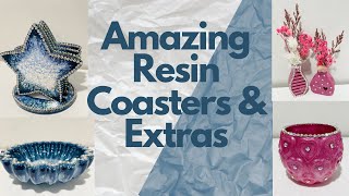 AMAZING Resin Star Coasters and Extras