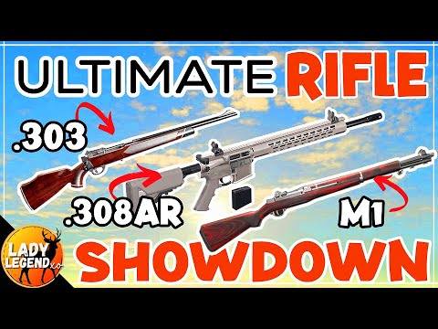 ZARZA.308 vs. M1 vs. the.303 Comparison!  WHICH RIFLE IS KING??? - Call of the Wild