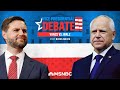 LIVE: Walz vs. Vance in 2024 CBS News Vice Presidential Debate I MSNBC
