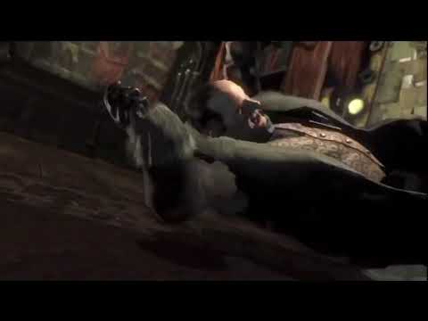 Batman vs deathstroke (cut scene)