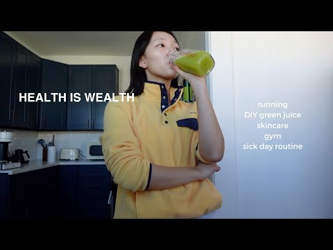 January in LA vlog "Health is wealth."