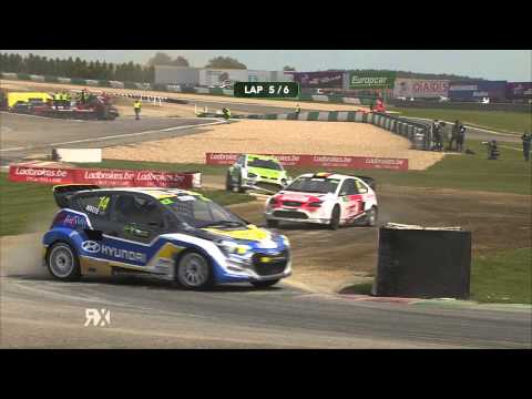 2015 Belgium Euro RX Semi Final 1 Full Replay - World RX Rallycross