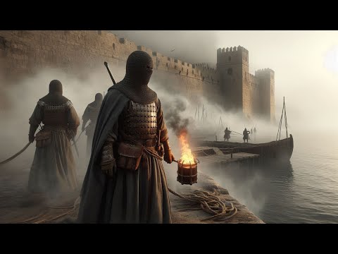 GREEK FIRE: The Byzantine Secret Weapon That Burned Underwater