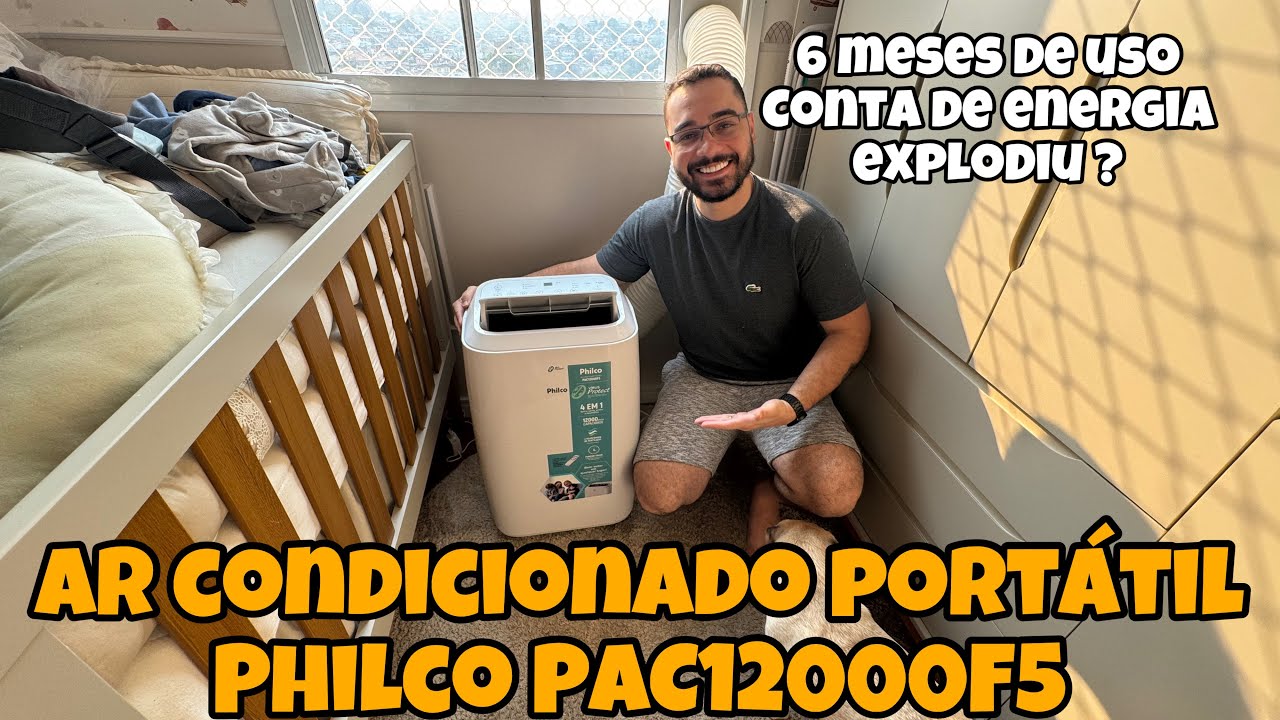 AR CONDICIONADO PORTÁTIL PHILCO PAC12000F5 - 6 MESES DE USO VALEU A PENA?