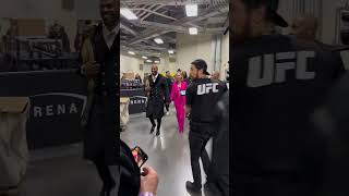 JON JONES MAKES HIS FIRST WALK AS HEAVYWEIGHT CHAMPION