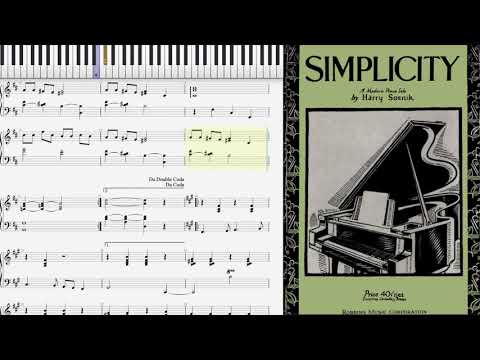 Simplicity by Harry Sosnik (1936, Novelty piano)