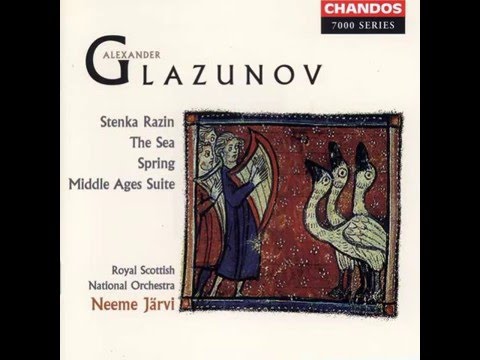 Glazunov - Stenka Razin: Symphonic Poem in B minor, Op 13. RSNO - Järvi