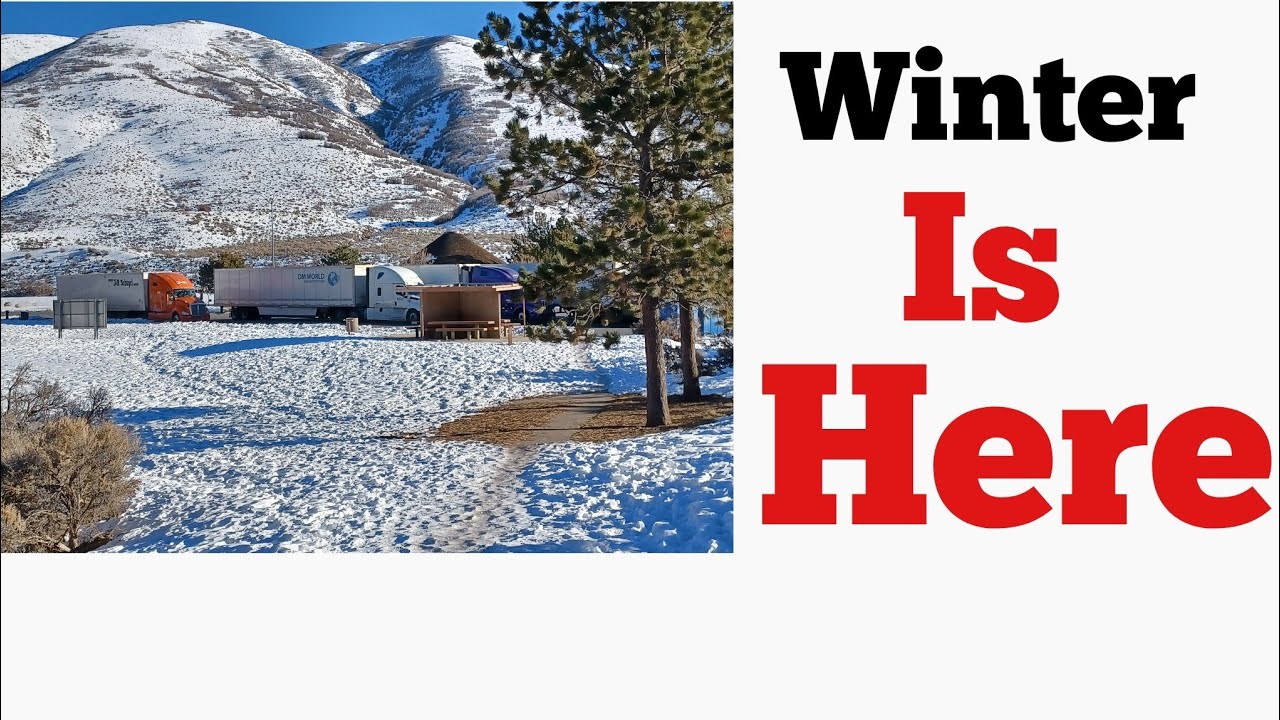 New Truck Drivers watch this before you drive this winter☆☆ cdl tips ☆☆ winter driving