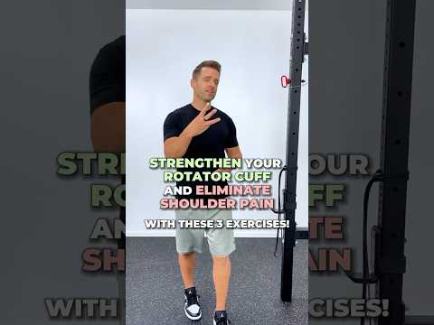 Shoulder Pain GONE With These 2 Exercises Strengthen Your Rotator Cuff shoulderpain shorts