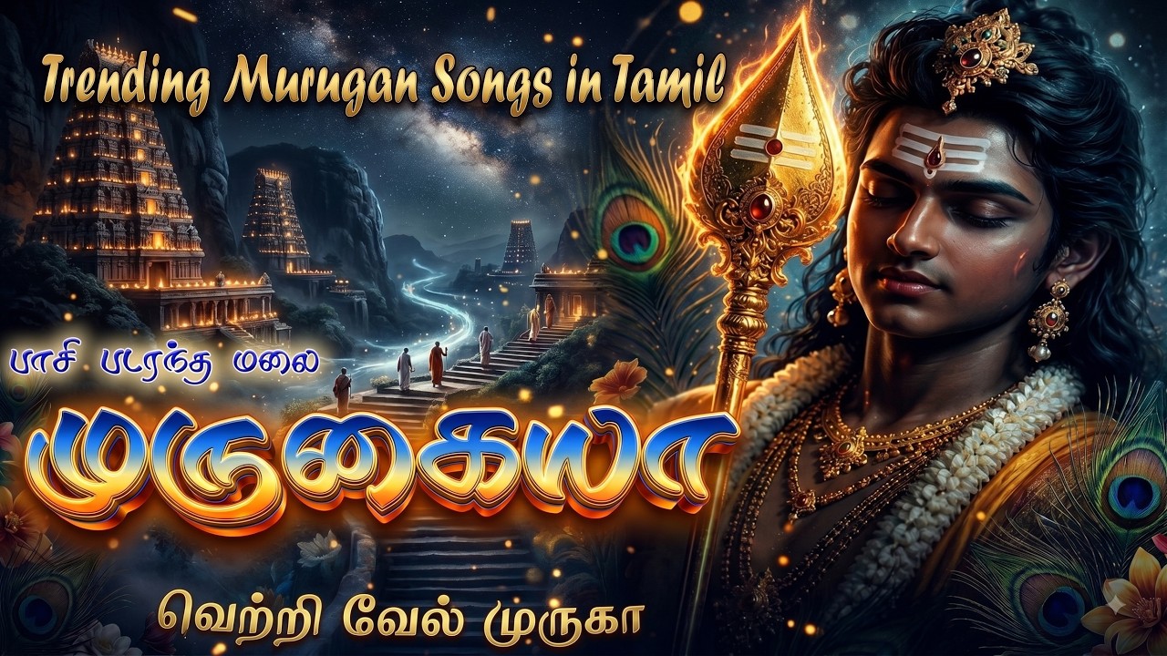 பாசி படர்ந்த மலை | Morning MURUGAN Songs | Tamil Devotional