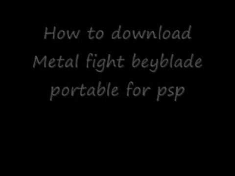 metal fight beyblade portable psp download
