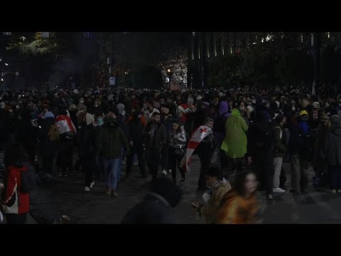 Police deploy tear gas on pro-EU protesters in Georgian capital | AFP