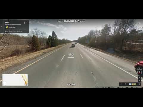 Interstate 495 - Massachusetts (Exits 21 to 16) southbound