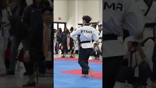 Taekwondo Taegeuk 6 Poomsae #taekwondo #shorts #poomsae