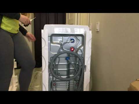 Распаковка СТИРАЛЬНАЯ МАШИНА С ВЕРТИКАЛЬНОЙ ЗАГРУЗКОЙ ZANUSSI ZWY 50924 WI из Rozetka.com.ua