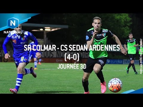 J30 : SR Colmar - CS Sedan Ardennes (4-0), le résumé