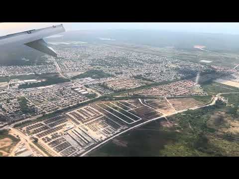 Flying over Cuba!