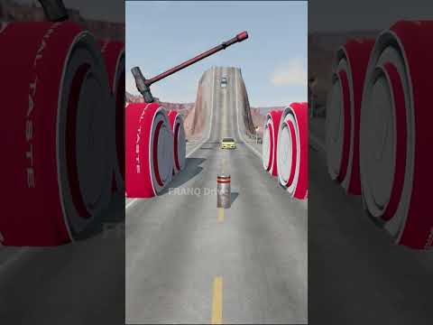 Cars Cola Bollard & Hammer Hill Crush – BeamNG.drive