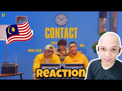 Ismail Izzani feat. Izhar & Quai - Contact (Official Music Video) Foreigner Reaction | MPOP