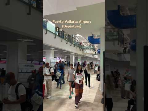 Aeroporto de Puerto Vallarta (partida) #aeroporto #puertovallarta #partida #mexico #férias