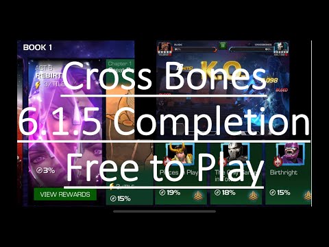 Act 6.1.5 (Crossbones) Completion Free to Play with Limited Roster - Marvel Contest of Champions