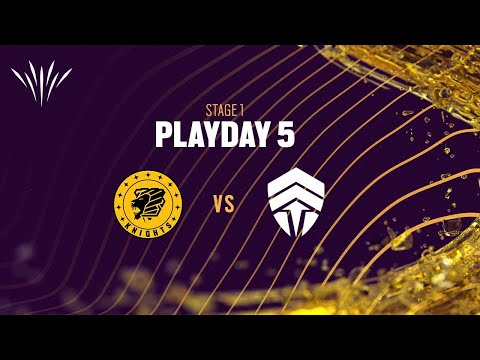 KNIGHTS vs THE CHIEFS // Rainbow Six APAC League 2022 - South Division Stage 1 - Playday #5