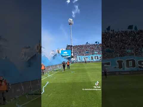"Recibimiento Belgrano de cordoba 2023 #hinchadasargentinas #cordoba #belgranodecordoba #ascensos" Barra: Los Piratas Celestes de Alberdi &bull; Club: Belgrano