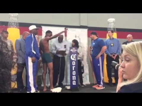 Easter Jr vs Mendez WEIGH IN & FACE OFF - EsNews Boxing
