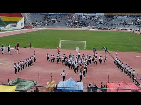 Col. República de Mexico de Machacamarca Concurso bandas estudiantiles Oruro 2025