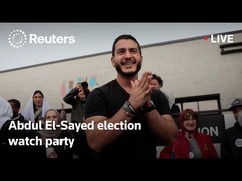 Video Thumbnail: LIVE: Watch party for Democratic Senate candidate El-Sayed